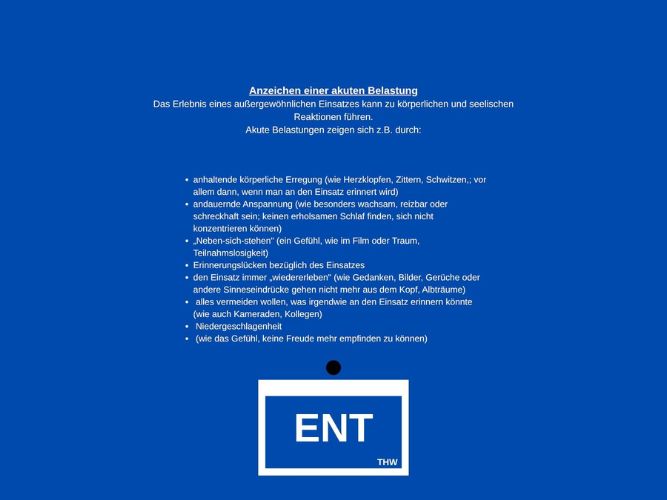 Dienstags-Ausbildung ENT