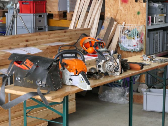 Bereichsausbildung Motorsägen Modul A 