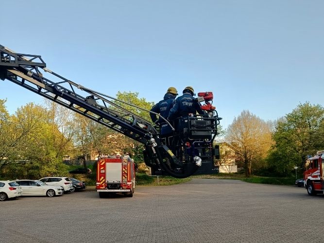 Dienstags-Ausbildung Feuerwehr Saarlouis 