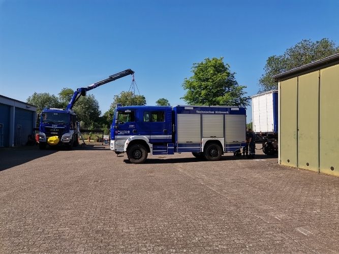 Einsatz 1: Brand Geflügelhof Hemmersdorf 