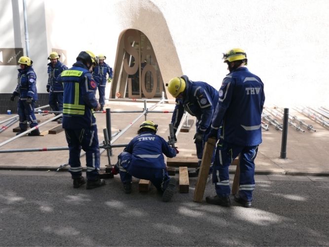 Katastrophenschutz-Übung des Landkreis Saarlouis 