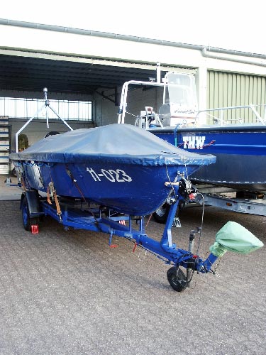 Mehrzweckboot (MZB) mit Trailer