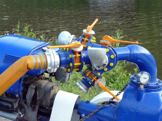 Pumpe 5000L auf Anhänger Pumpe 5000L auf Anhänger