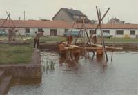 Schwimmbadgelände