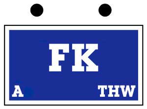 Taktisches Zeichen Fachgruppe Führung / Kommunikation,Typ A Taktisches Zeichen Fachgruppe Führung / Kommunikation,Typ A